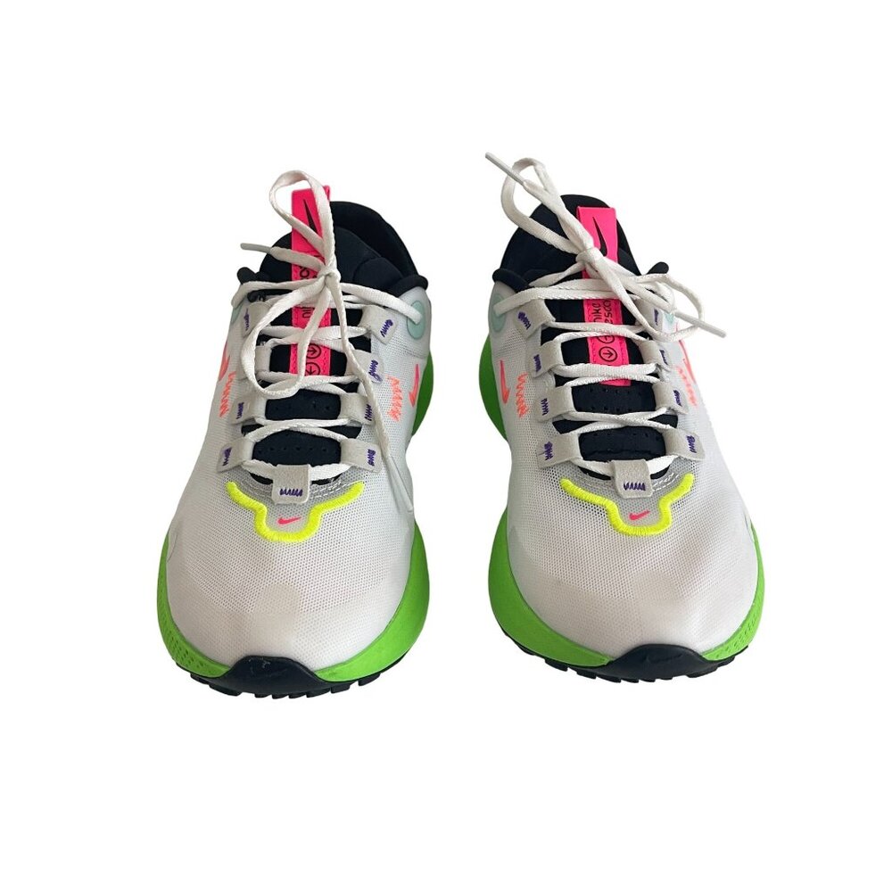Nike React Escape Run Shoe Women's Green/White, DJ5929-100, Size 6.5 WORN ONCE - Picture 4 of 10